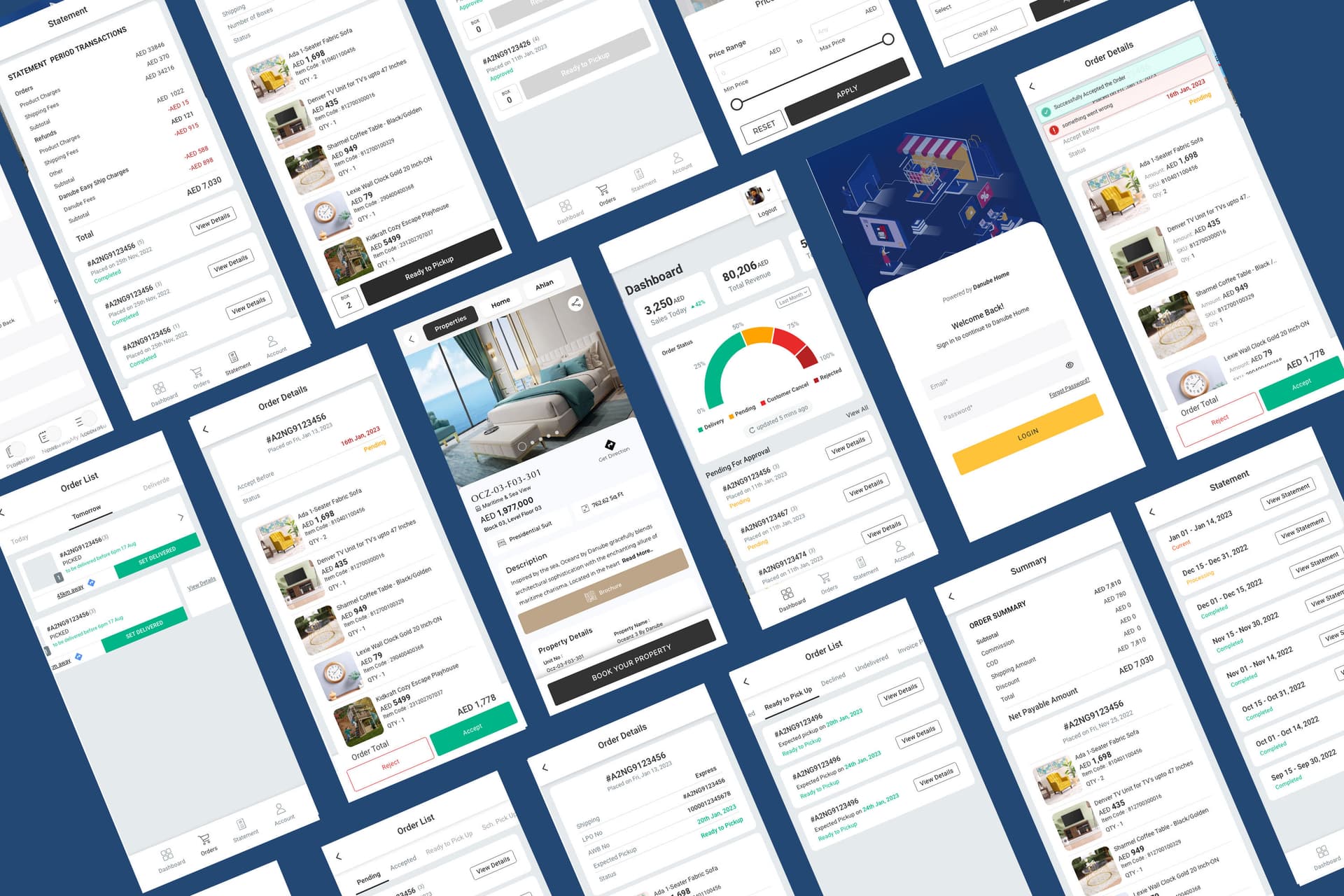 SellerHub — Marketplace Seller Platform — screen preview